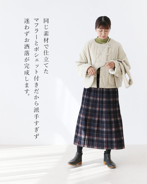 (全2色）お出かけ完璧3点セットアウター