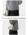 Quilted padding with floral embroidery on pockets Outerwear