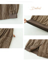 Wrinkle-resistant new bud skirt for the off-season