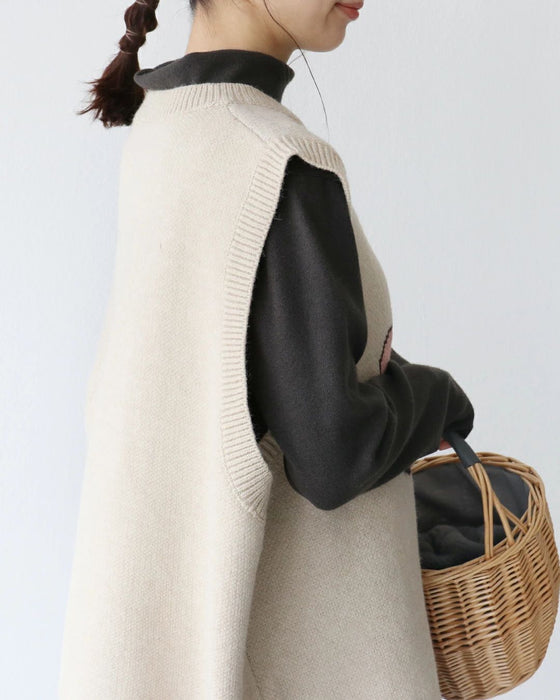 ゆる～いタッチのお花ベスト