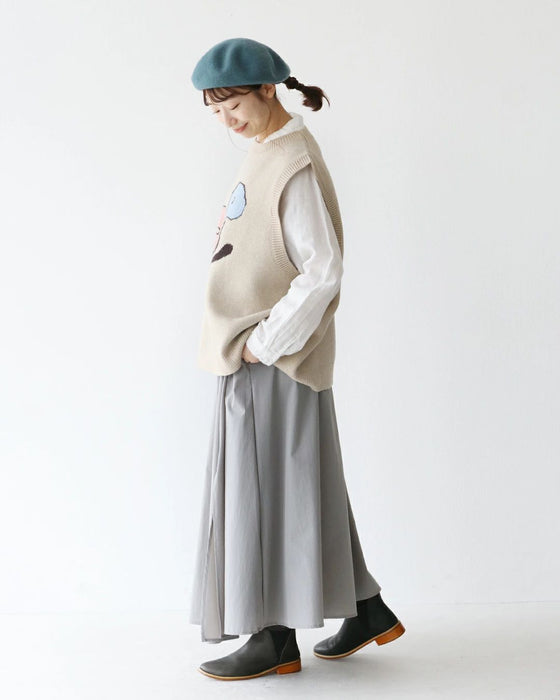 ゆる～いタッチのお花ベスト