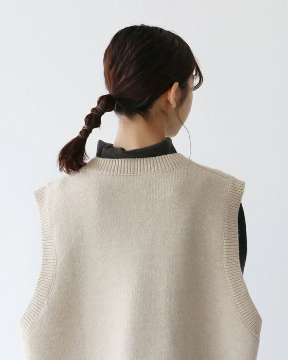 ゆる～いタッチのお花ベスト