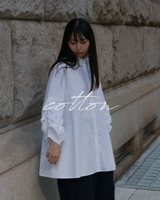 【S〜3L対応】一枚で絵になる上品シャツ