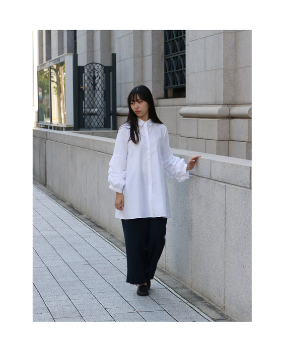 【S〜3L対応】一枚で絵になる上品シャツ