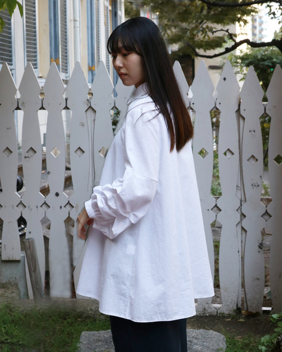 【S〜3L対応】一枚で絵になる上品シャツ