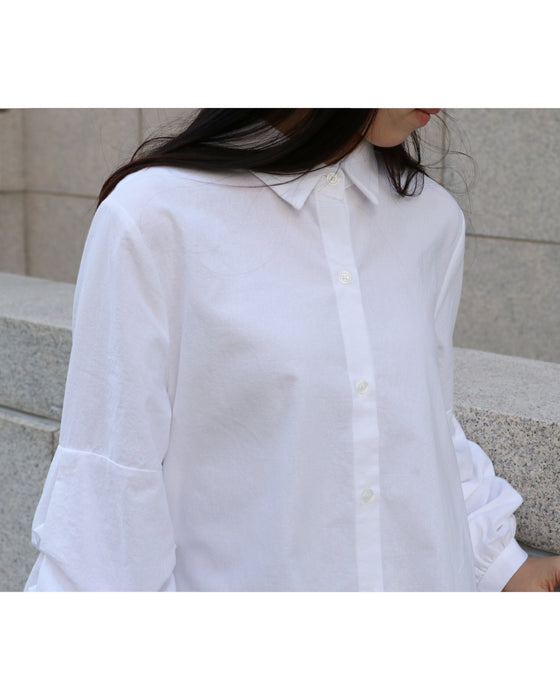 【S〜3L対応】一枚で絵になる上品シャツ