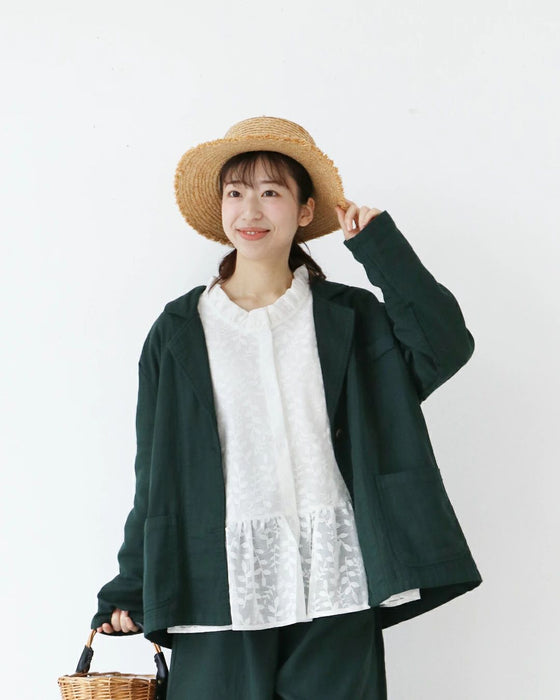 涼しく、軽い。リーフレーストップス