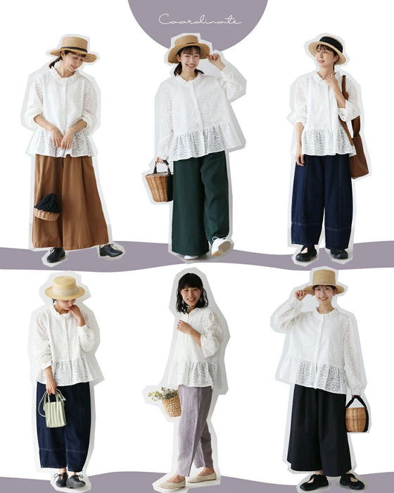 涼しく、軽い。リーフレーストップス