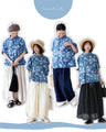 【特別再販6月29日20時販売】レトロ花とふんわりシルエット シャツ