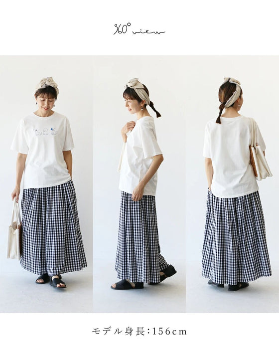 “可愛い”を連れて歩く柔らかカットソートップス