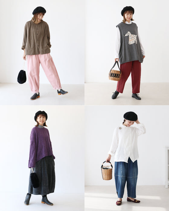 〈全3色〉かぶるだけでお出かけ準備ＯＫ！ベレー帽