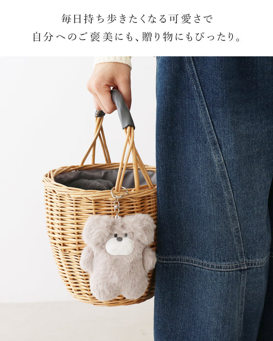 癒やしのふわふわキーチャーム
