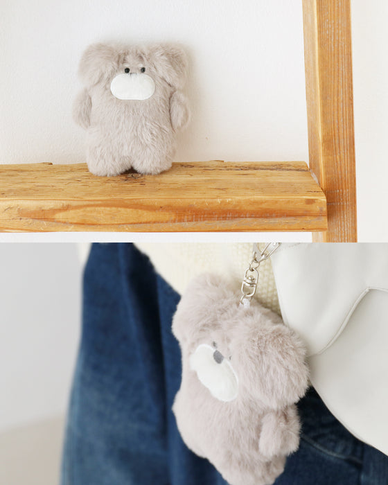 癒やしのふわふわキーチャーム