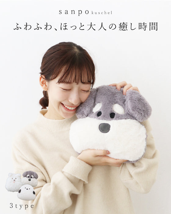 〈全3種〉ふわふわ、ほっと、癒し時間。アニマルクッションウォーマー
