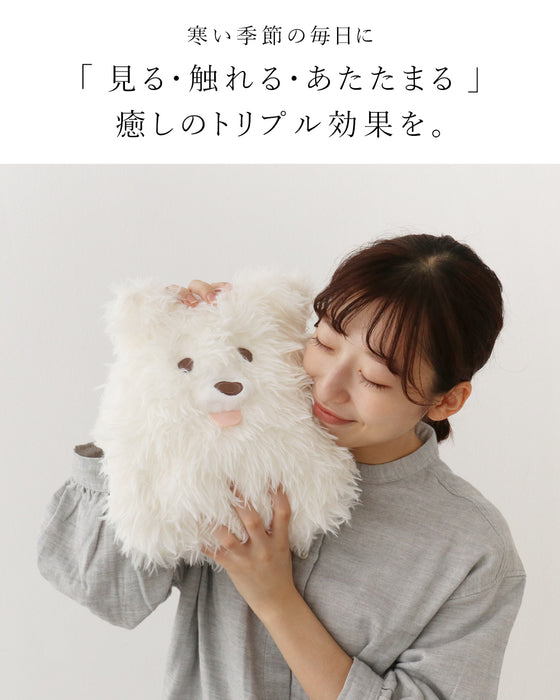 〈全3種〉ふわふわ、ほっと、癒し時間。アニマルクッションウォーマー