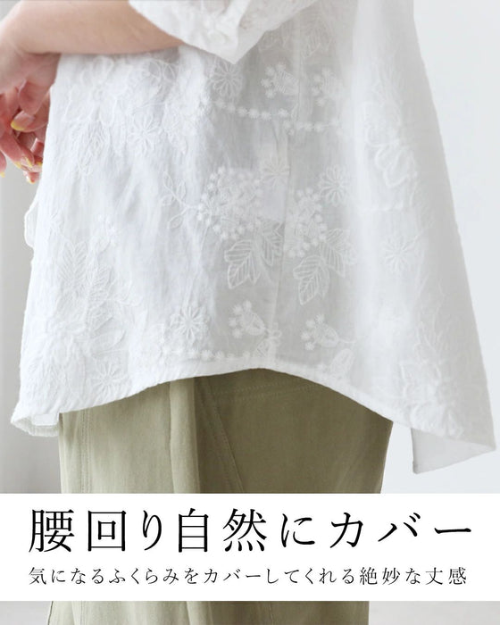 【特別再販8月10日8時販売】さりげないレースと心くすぐる彩りボタントップス
