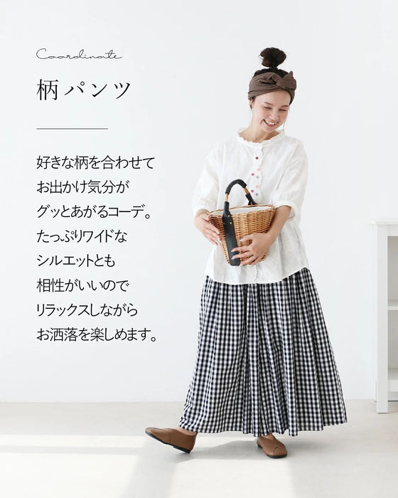 【特別再販8月10日8時販売】さりげないレースと心くすぐる彩りボタントップス