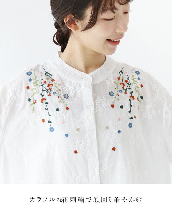 刺繍の華やぎを日常に。トップス – ONE PEACE ONLINE