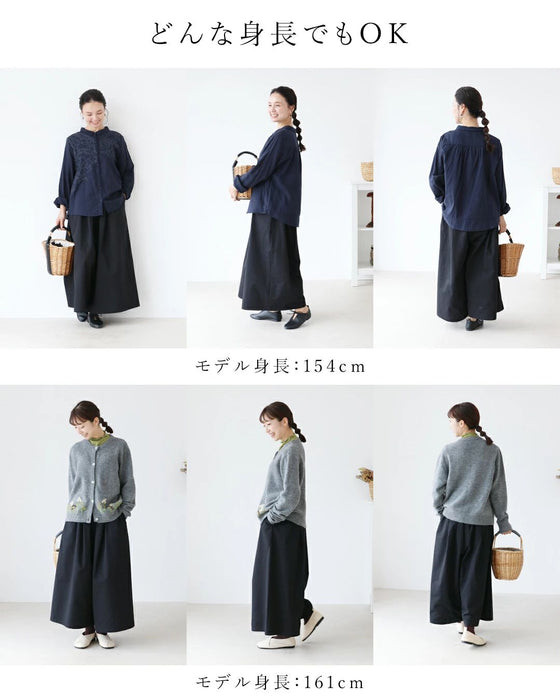 【sanpoオリジナル】わたし、股ずれ知らずさん。ワイドパンツ