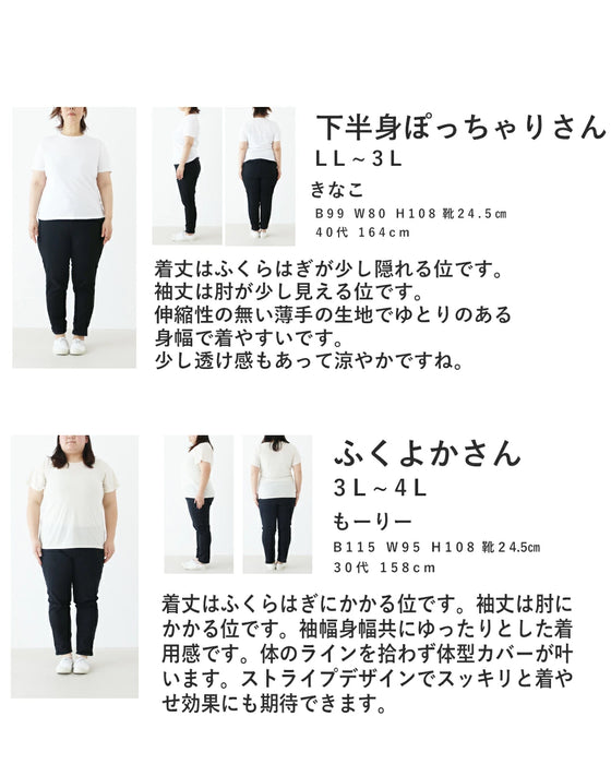 【S～4L対応】Sunday 服すき子　体型カバーも、おしゃれも叶えるこだわりのコーデセット
