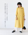 着て、羽織って。ふんわりガーゼワンピース