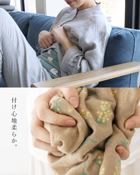 靴下シルクで温活 冷えとりはらまき