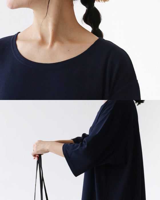 カットソーなのに『きちんと顔』ワンピース