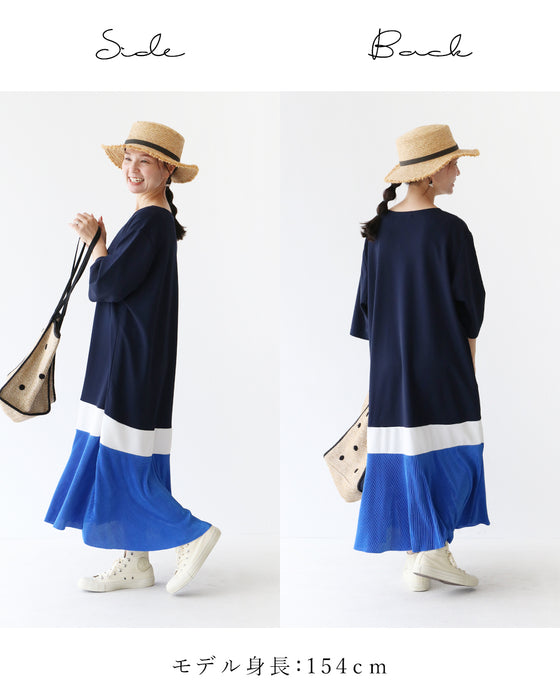 カットソーなのに『きちんと顔』ワンピース