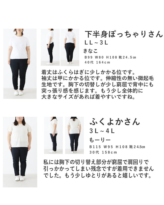 優しく穏やかな色合いチェックワンピース