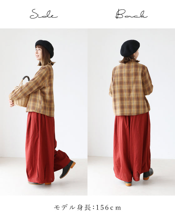 インしなくてもOKバランス抜群ブラウス