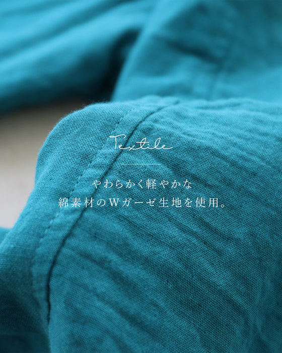 〈全2色〉シルエット自在な万能ブラウス
