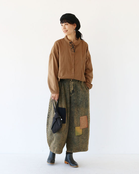 パッチデザインパンツ