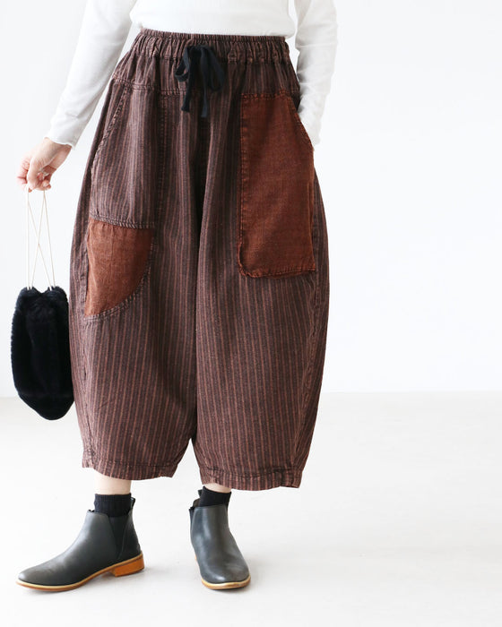足元コーデが楽しくなる絶妙丈パンツ