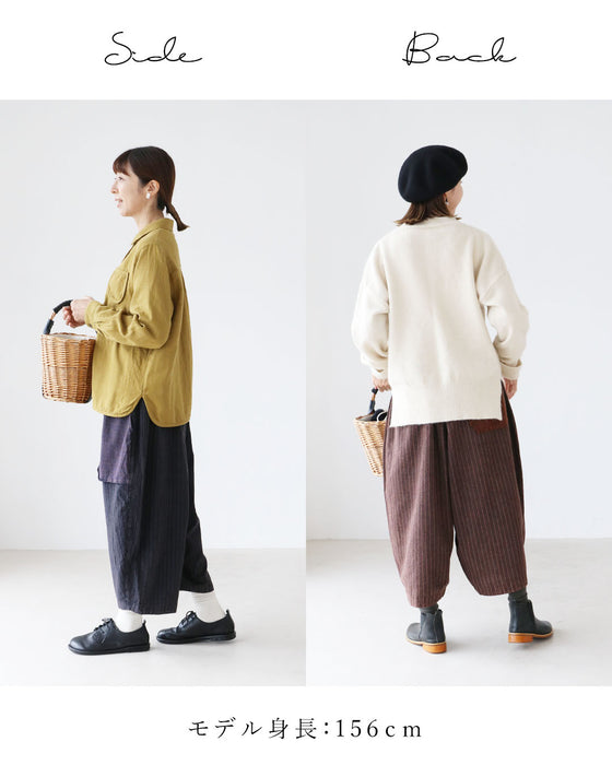 足元コーデが楽しくなる絶妙丈パンツ