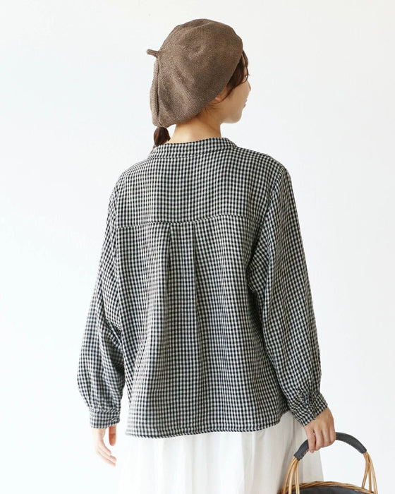 甘さ控えて可愛さ残すブラウス