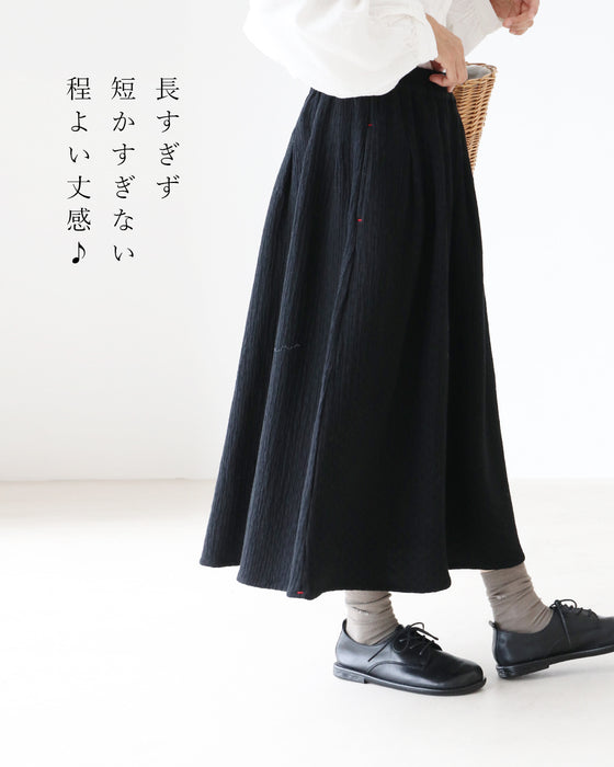 ゆるっと着てもちゃんと洒落るスカート