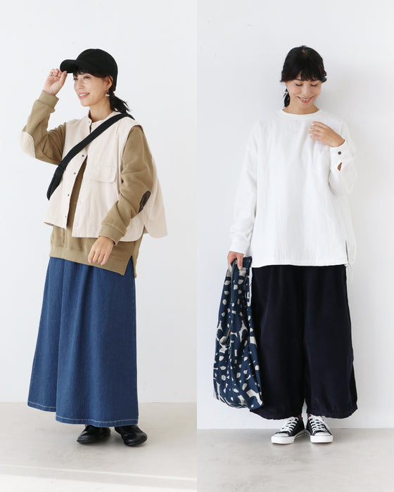 【set】ベストとパンツのセットアップ