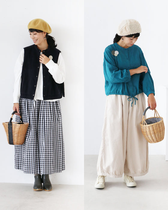 【set】ベストとパンツのセットアップ