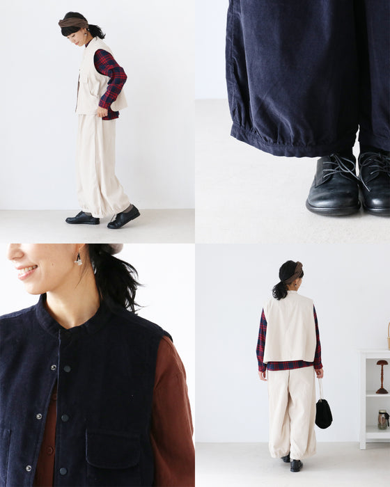 【set】ベストとパンツのセットアップ