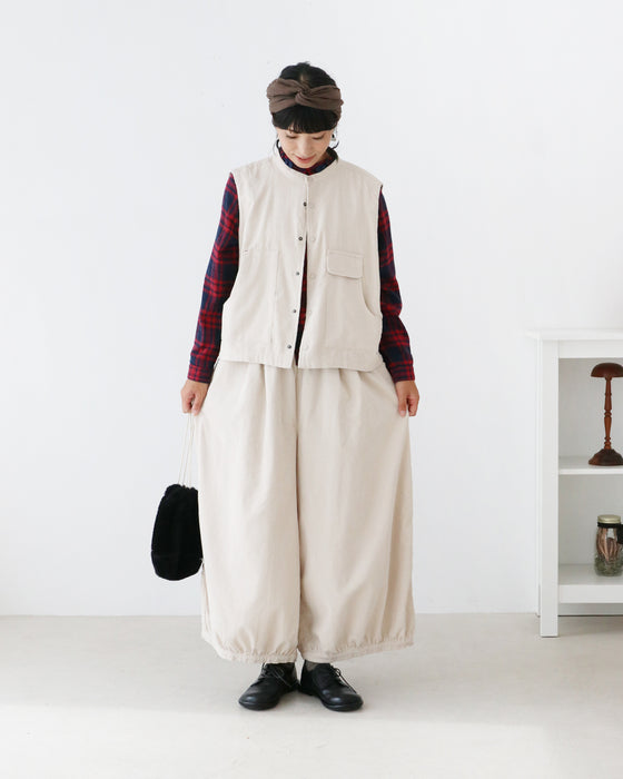 【set】ベストとパンツのセットアップ
