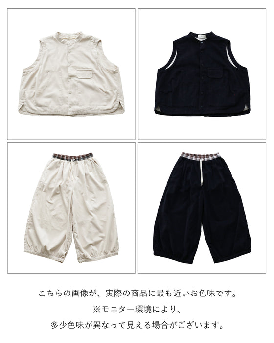 【set】ベストとパンツのセットアップ