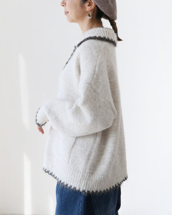 (全2色）配色トップス