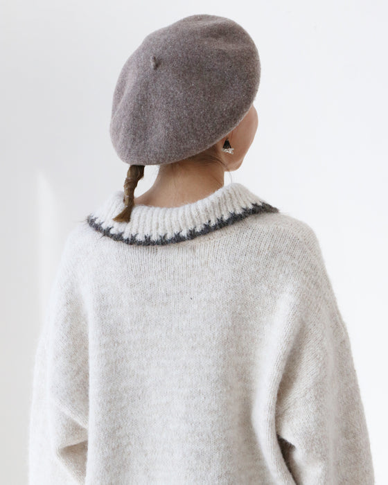 (全2色）配色トップス