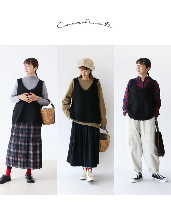 隠して引き締めベスト