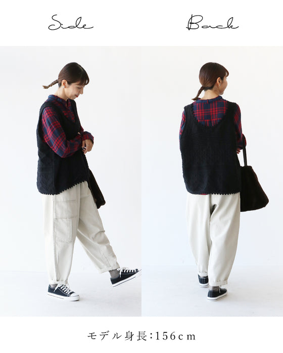 隠して引き締めベスト