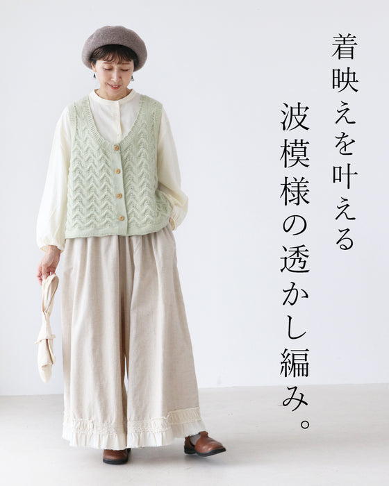 いつもの服にプラスワン着映えを叶えるベスト