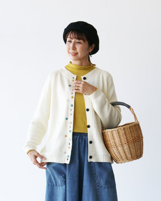 中間季節にぴったりカーデ