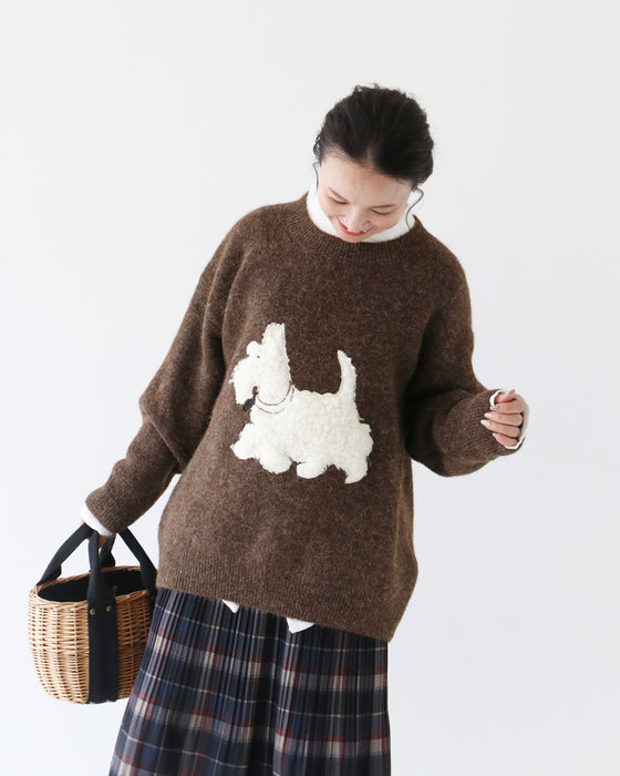 わんちゃんニット