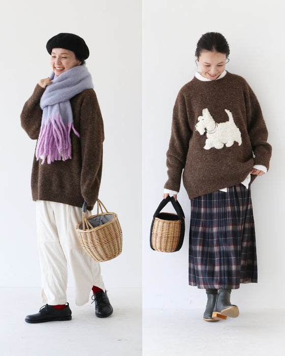 わんちゃんニット