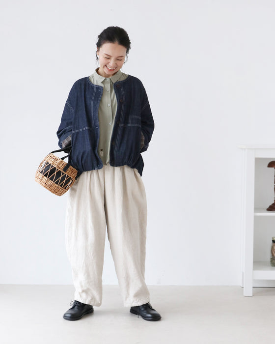デニム羽織り